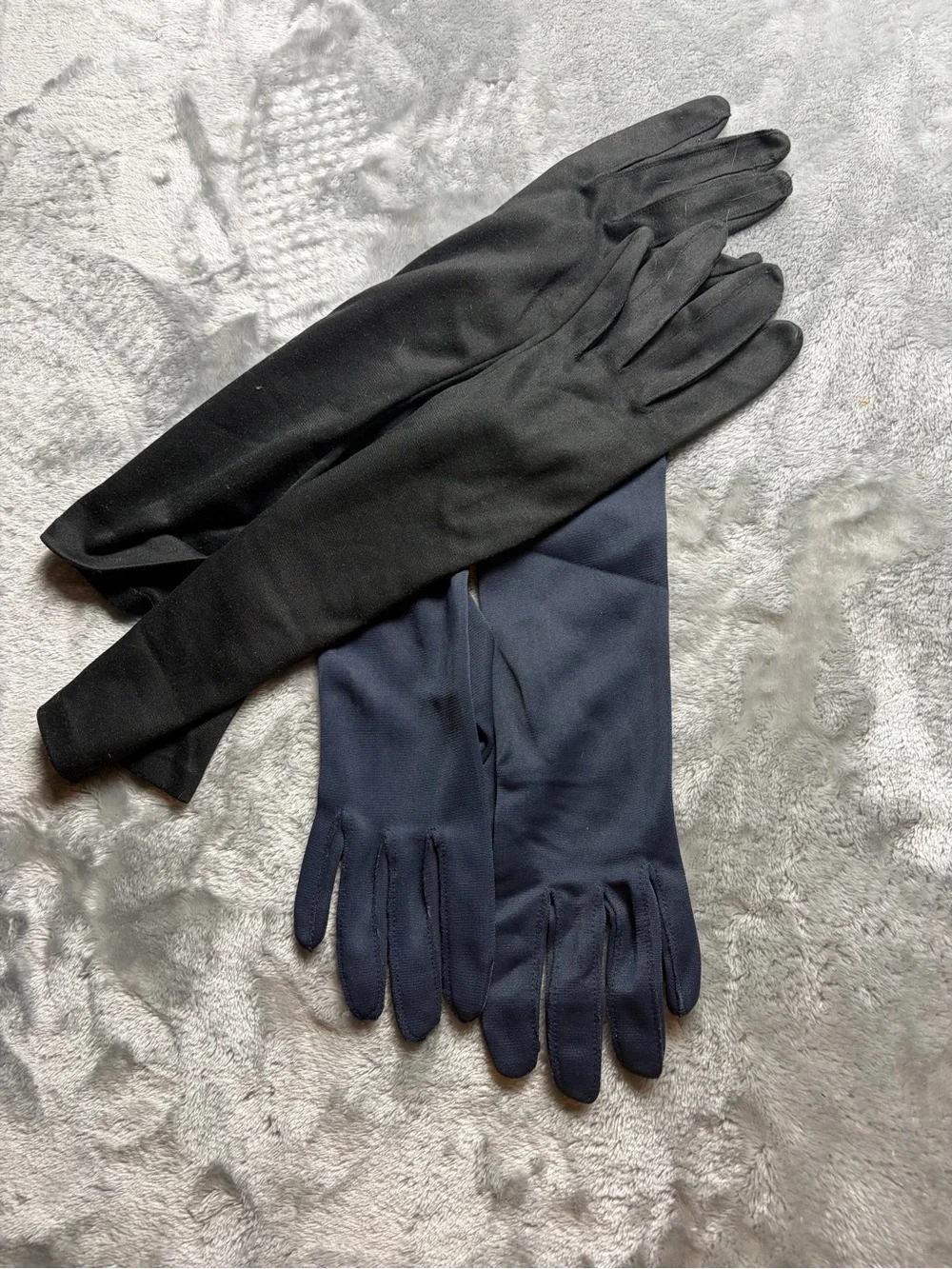 Elegant Black Opera Gloves for Women